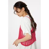 ラメニットメッシュビスチェ | RODEO CROWNS WIDE BOWL | 詳細画像14