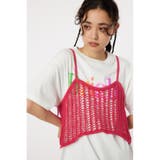 ラメニットメッシュビスチェ | RODEO CROWNS WIDE BOWL | 詳細画像16