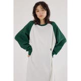 ラグランカラーステッチワンピース | RODEO CROWNS WIDE BOWL | 詳細画像7 