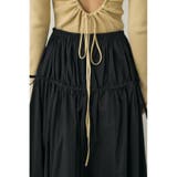 バックオープンニットボディスーツ オーガニックコットン×再生繊維混 | MOUSSY OUTLET | 詳細画像5 