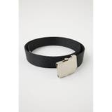 BLK | ROLLER BUCKLE ベルト | MOUSSY OUTLET