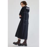 BLK | RCSカラーステッチパーカーワンピース | RODEO CROWNS WIDE BOWL