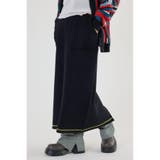 BLK | スウェットライクスカート | RODEO CROWNS WIDE BOWL