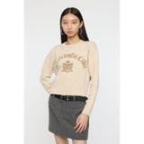 SWEATLIKE JAQUARD セーター | MOUSSY OUTLET | 詳細画像1