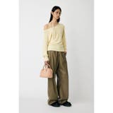 ONE SHOULDER ニットトップス | MOUSSY OUTLET | 詳細画像2