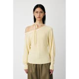 ONE SHOULDER ニットトップス | MOUSSY OUTLET | 詳細画像5
