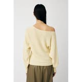 ONE SHOULDER ニットトップス | MOUSSY OUTLET | 詳細画像8