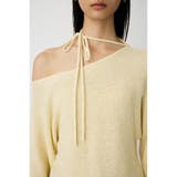 ONE SHOULDER ニットトップス | MOUSSY OUTLET | 詳細画像9