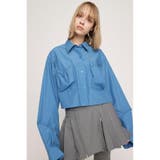 GATHER POCKET CROPPED シャツ | SLY OUTLET | 詳細画像10 