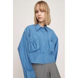 GATHER POCKET CROPPED シャツ | SLY OUTLET | 詳細画像11 