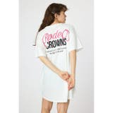 O/WHT1 | ラメ糸刺繍ロゴワンピース | RODEO CROWNS WIDE BOWL