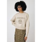 O/WHT1 | GLITTER MOUSSY ニットトップス | MOUSSY OUTLET