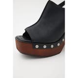PLATFORM WOOD サンダル | MOUSSY OUTLET | 詳細画像9