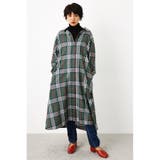 柄GRN5 | チェック ロング ワンピース | RODEO CROWNS WIDE BOWL