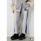 L/GRY1 | (MLB)ドッキングトラックパンツ | RODEO CROWNS WIDE BOWL