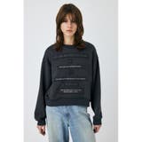 L/BLK1 | GRUNGE MESSAGE プルオーバー | MOUSSY OUTLET