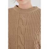 ケーブルモールニットワンピース | RODEO CROWNS WIDE BOWL | 詳細画像17 