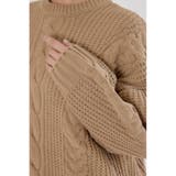 ケーブルモールニットワンピース | RODEO CROWNS WIDE BOWL | 詳細画像18 