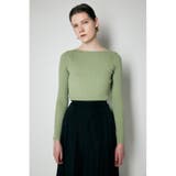 MINIMAL RIB KNIT トップス | MOUSSY OUTLET | 詳細画像23
