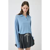 BORDER KNIT ポロ | MOUSSY OUTLET | 詳細画像10