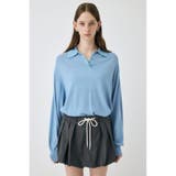 BORDER KNIT ポロ | MOUSSY OUTLET | 詳細画像11 