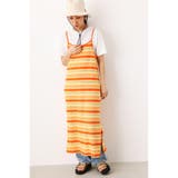 柄ORG5 | マルチボーダーキャミワンピース | RODEO CROWNS WIDE BOWL