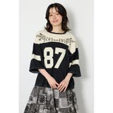 BLK | エンブロイダリーユニフォームTシャツ | RODEO CROWNS WIDE BOWL