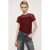 SHEER MESH Tシャツ | SLY OUTLET | 詳細画像7 