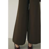 ニットワイドパンツ リサイクルポリエステル×オーガニックコットン | MOUSSY OUTLET | 詳細画像6 