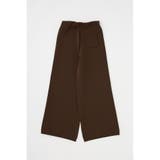 ニットワイドパンツ リサイクルポリエステル×オーガニックコットン | MOUSSY OUTLET | 詳細画像8 