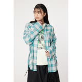 柄GRN5 | シアーオンブレチェックシャツ | RODEO CROWNS WIDE BOWL