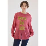 メッセージダメージニットトップス | RODEO CROWNS WIDE BOWL | 詳細画像15 