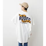 O/WHT1 | リボンロゴTシャツワンピース | RODEO CROWNS WIDE BOWL
