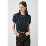 SHEER SHAGGY ニット | MOUSSY OUTLET | 詳細画像3