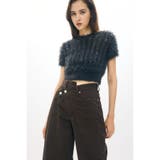 SHEER SHAGGY ニット | MOUSSY OUTLET | 詳細画像8