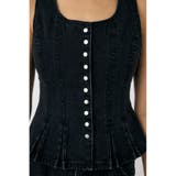 BUTTON UP デニムトップス | MOUSSY OUTLET | 詳細画像10 