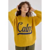 YEL | ローゲージジャガードニットトップス | RODEO CROWNS WIDE BOWL