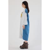 デニム切替スウェットワンピース | RODEO CROWNS WIDE BOWL | 詳細画像14 