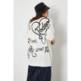 O/WHT1 | Doodle Messageニットワンピース | RODEO CROWNS WIDE BOWL
