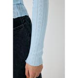 EYELET U-NECK カーデ & キャミ | MOUSSY OUTLET | 詳細画像23