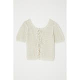 ECRU | CROCHET SQUARE NECK トップス | MOUSSY OUTLET