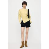 ASYMMETRY RIB ニット | MOUSSY OUTLET | 詳細画像4