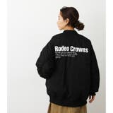 BLK | スプリングビッグブルゾン | RODEO CROWNS WIDE BOWL
