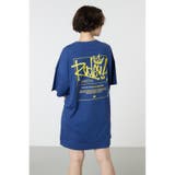 L/NVY1 | Sign Logo BY半袖ワンピース | RODEO CROWNS WIDE BOWL