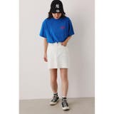 WHT | V／L デニムショートスカート | RODEO CROWNS WIDE BOWL