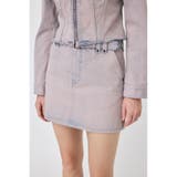 PNK | BELTED DENIM ミニスカート | MOUSSY OUTLET