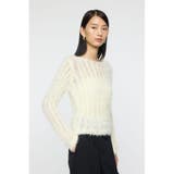 SHEER SHAGGY ロングスリーブニット | MOUSSY OUTLET | 詳細画像3