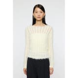 SHEER SHAGGY ロングスリーブニット | MOUSSY OUTLET | 詳細画像4