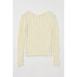 SHEER SHAGGY ロングスリーブニット | MOUSSY OUTLET | 詳細画像5