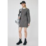 T.GRY | SHOULDER BUTTON ミニドレス | MOUSSY OUTLET
